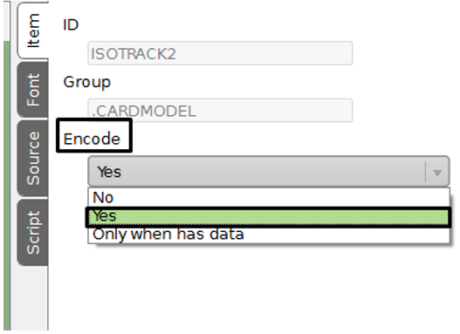 حذف مقادیر رمزگذاری‌شده نوار مغناطیسی