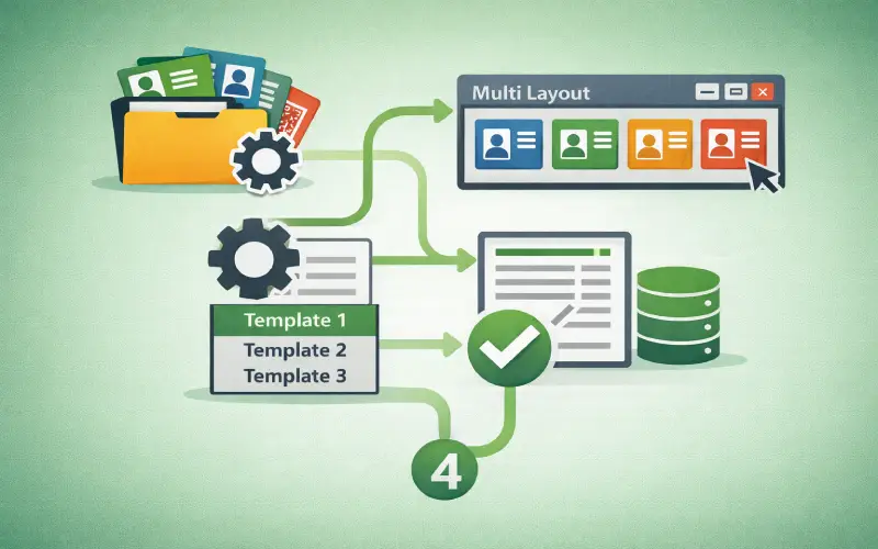 چندین طرح کارت در CardPresso 