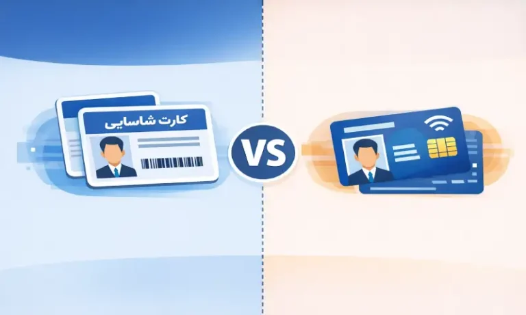 تفاوت کارت هوشمند و کارت PVC