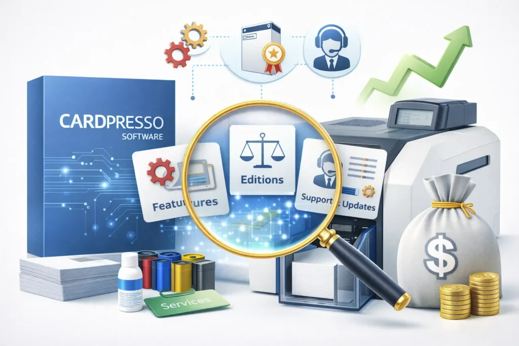عوامل موثر بر قیمت نرم افزار کارت پرسو
