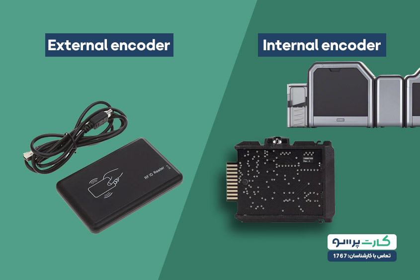 تفاوت Encoder داخلی و خارجی